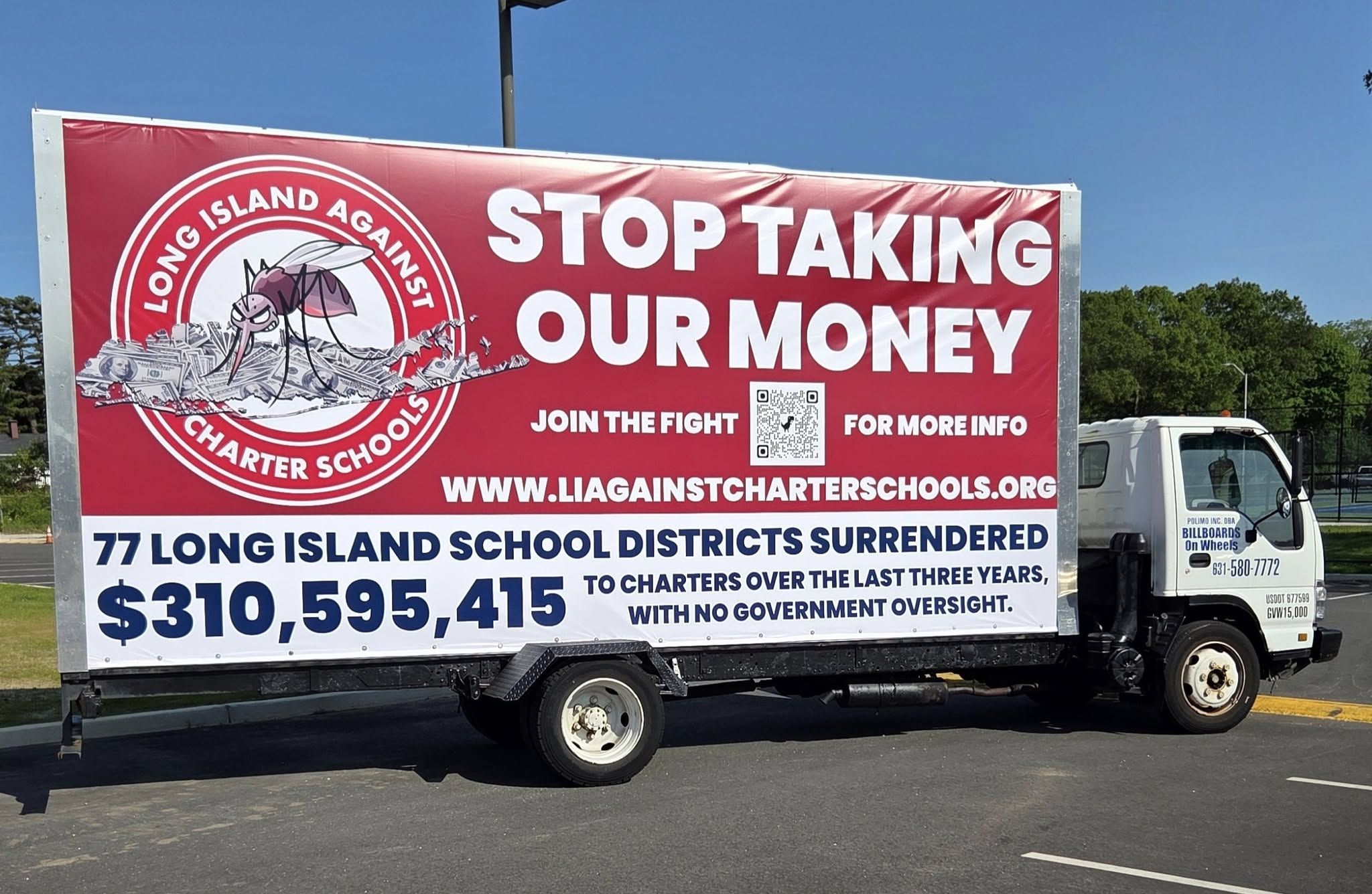 Stop Taking Our Money Truck